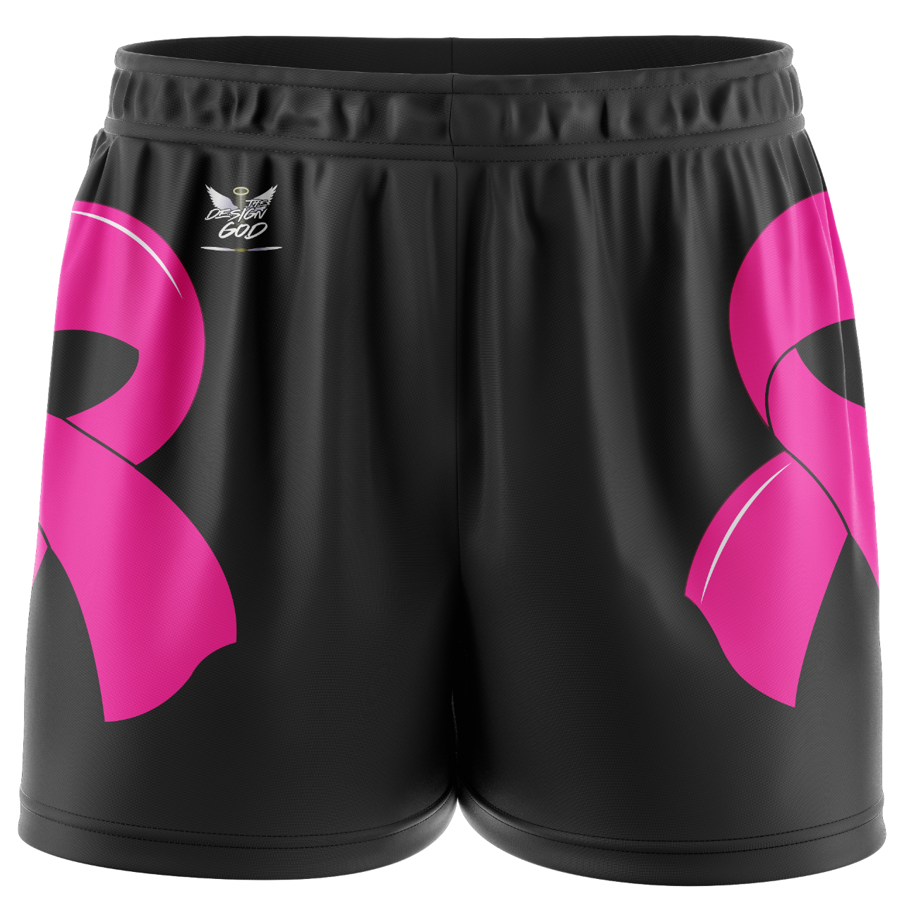 Breast Cancer Nylon Shorts