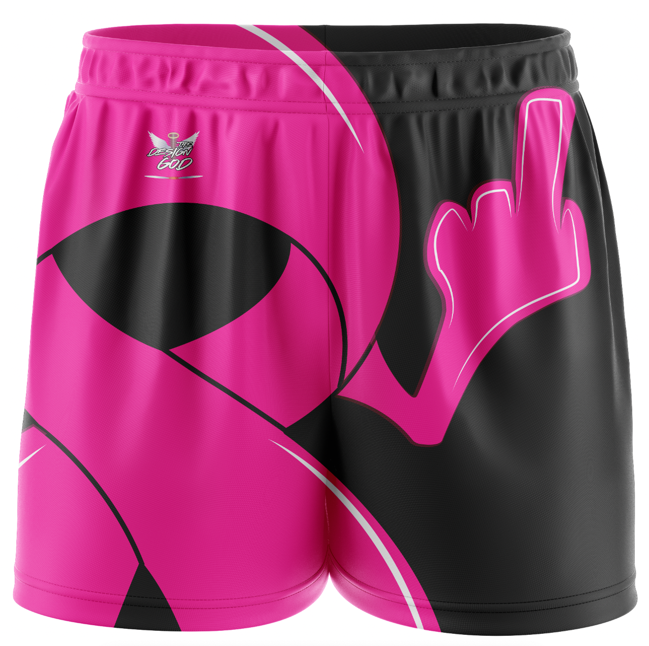 Breast Cancer Nylon Shorts